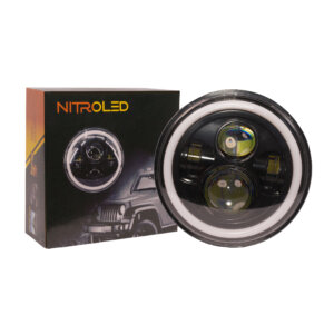 FARO LED REDONDO 7 pulgadas 12/24V - OFF ROAD