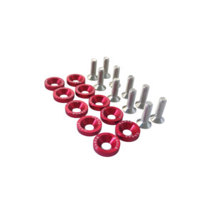 ARANDELAS ANONIZADAS MOTO X 10 ROJA