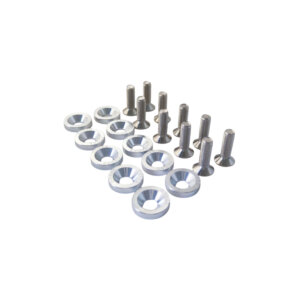 ARANDELAS ANONIZADAS MOTO X 10 SILVER