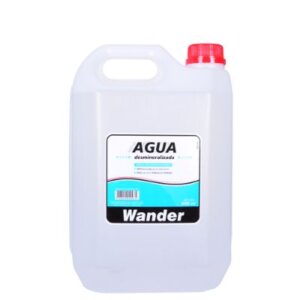 AGUA DESMINERALIZADA WANDER 5L