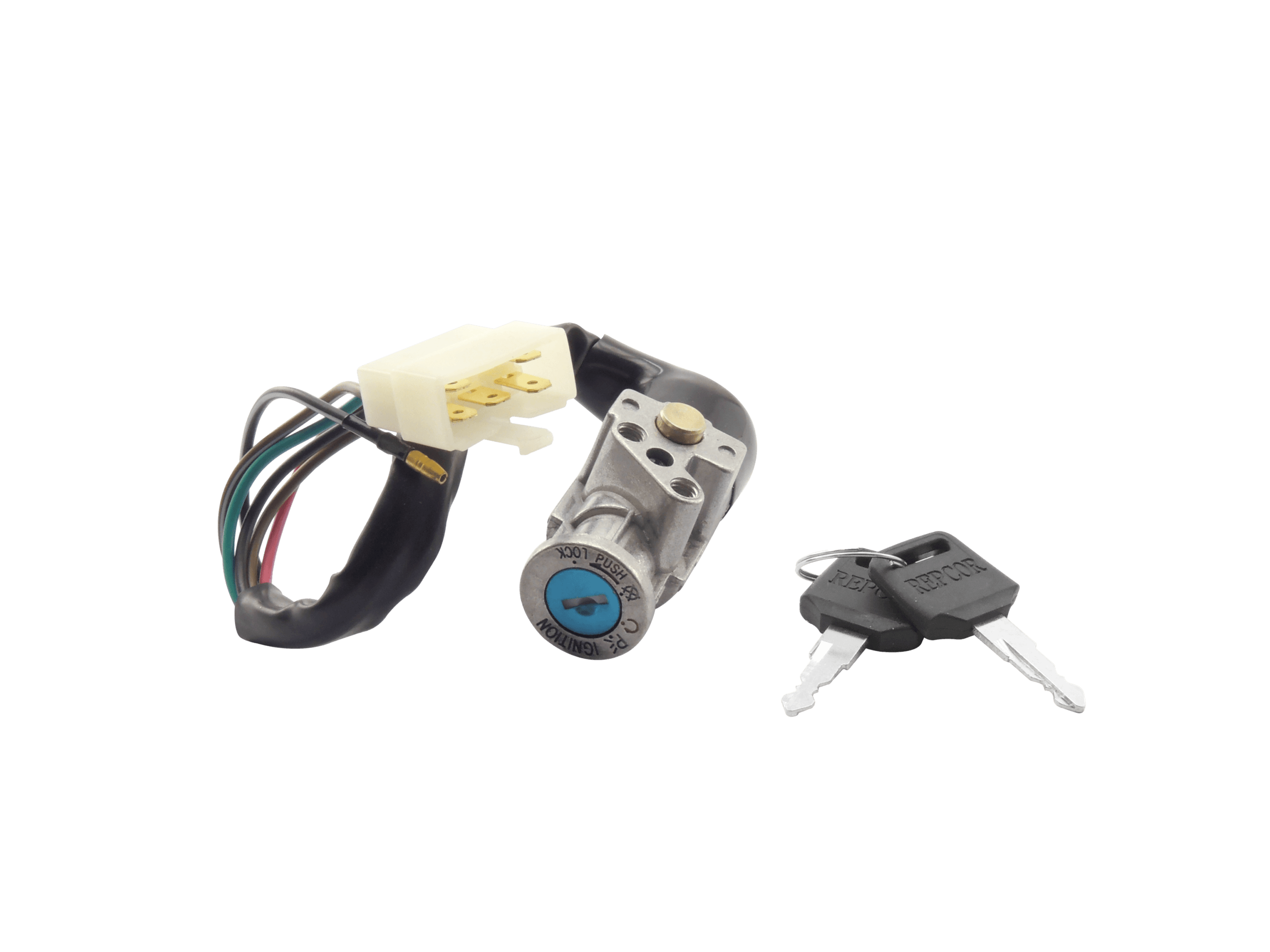 LLAVE CONTACTO HONDA WAVE NF 100 (5 CONTACTOS) (REPCOR)